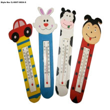 Souvenir Resin Cute Fridge Magnet with Thermometer Magnet